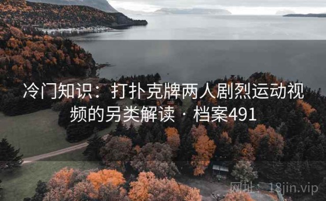 冷门知识：打扑克牌两人剧烈运动视频的另类解读 · 档案491