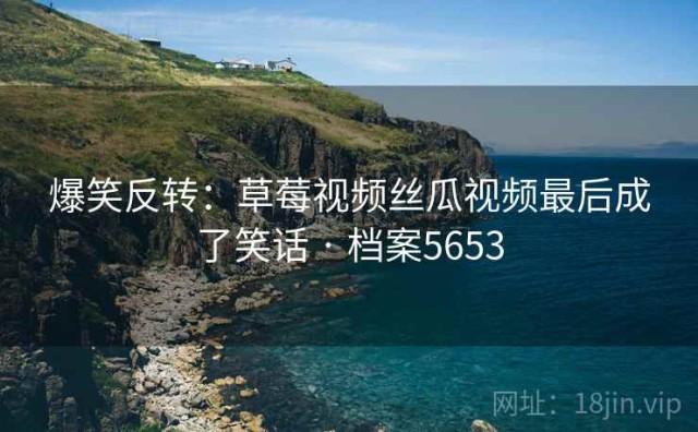 爆笑反转：草莓视频丝瓜视频最后成了笑话 · 档案5653
