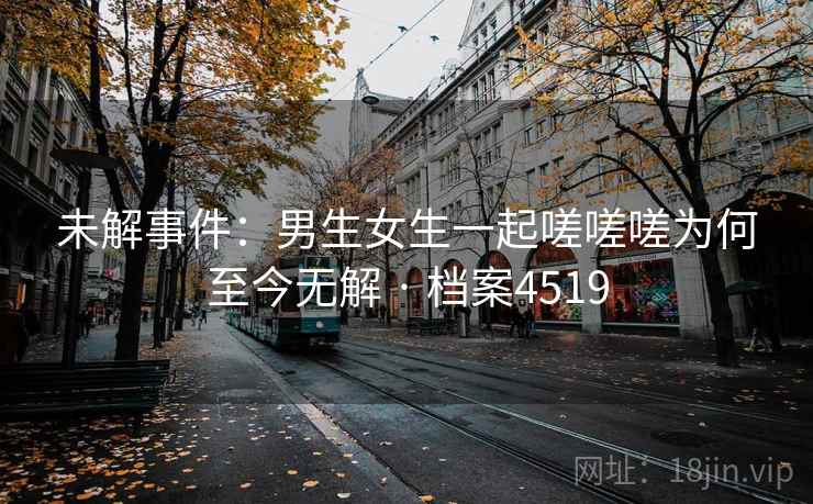未解事件：男生女生一起嗟嗟嗟为何至今无解 · 档案4519
