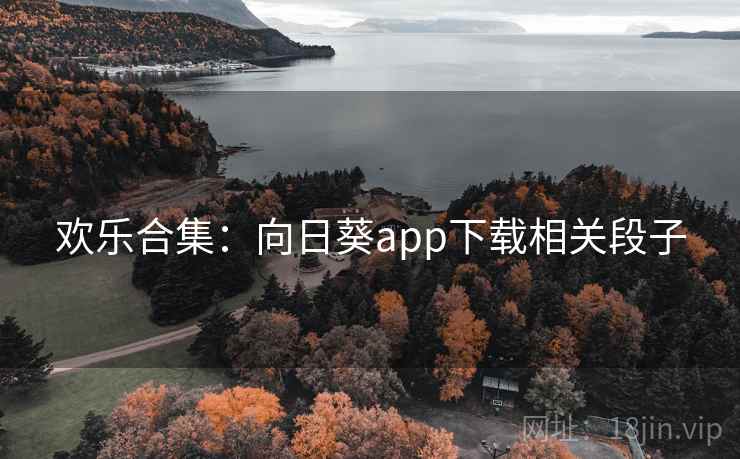 欢乐合集：向日葵app下载相关段子